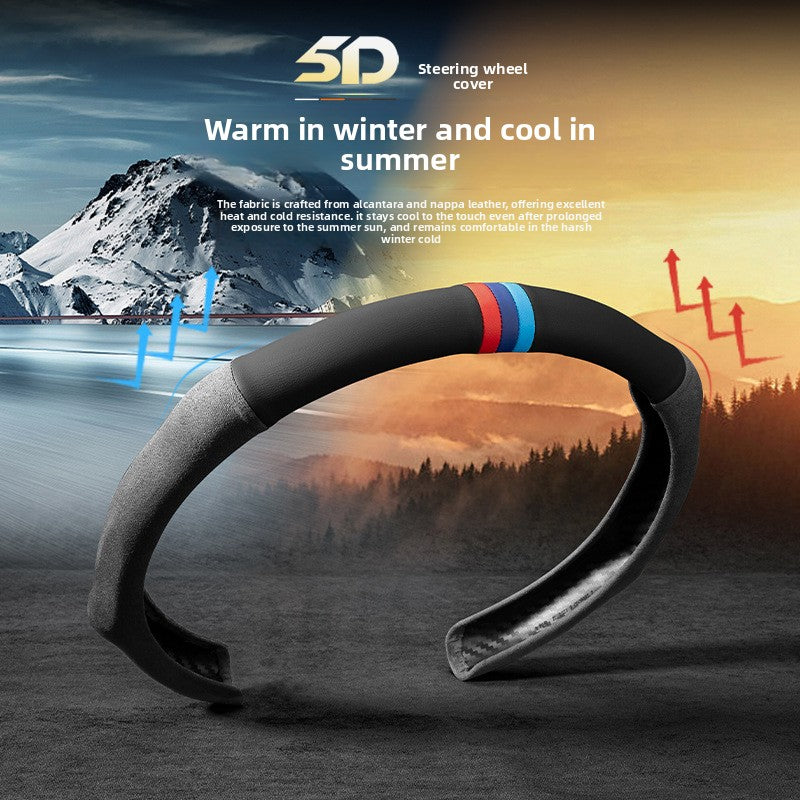 Smart steering wheel cover