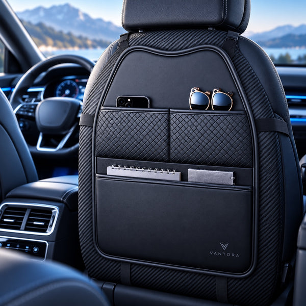 Vantora Car Seat Organizer promotional concept