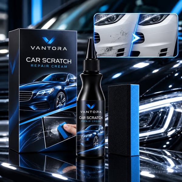 Vantora Car Scratch Repair Cream promotional concept