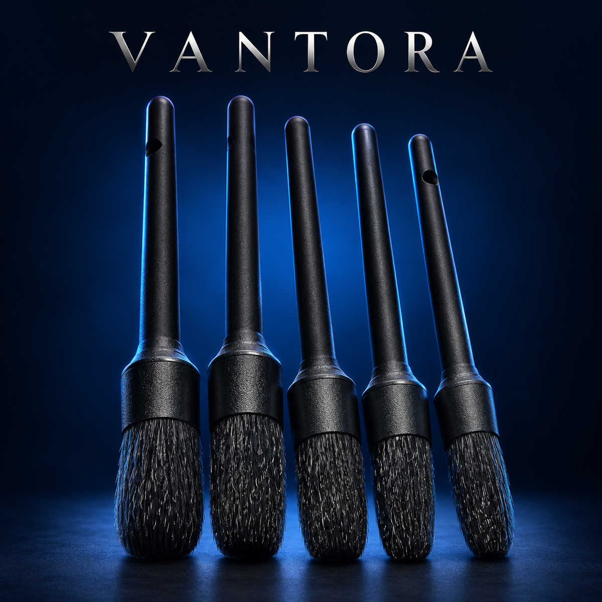 Vantora Interior & Air Vent Detailing Brush Set