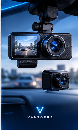 Vantorra Dual-Lens Dash Cam